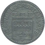 50 Pfennig - Kellinghusen, Germany, 1917 reverse image