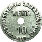 10 Pfennig - Lauenburg an der Elbe obverse image