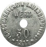 50 Pfennig - Lauenburg an der Elbe obverse image