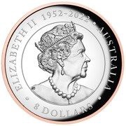 8 Dollars In the name of Elizabeth II; 6th Portrait - Koala - Proof obverse image