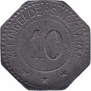 10 Pfennig - Segeberg, Germany, 1917 reverse image