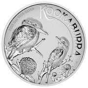 8 Dollars In the name of Elizabeth II; 6th Portrait - Australian Kookaburra, Australia, 2023 reverse image
