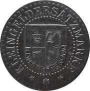 10 Pfennig - Wyk auf Föhr, Germany,  reverse image