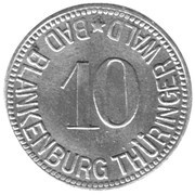 10 Pfennig - Bad Blankenburg obverse image