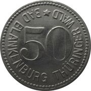 50 Pfennig - Bad Blankenburg obverse image