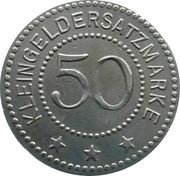 50 Pfennig - Frankenhausen, Germany,  reverse image