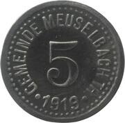 5 Pfennig - Meuselbach obverse image