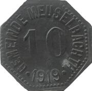 10 Pfennig - Meuselbach obverse image