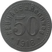 50 Pfennig - Neuhaus a. Rennweg obverse image