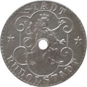 5 Pfennig - Rudolstadt obverse image