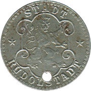 10 Pfennig - Rudolstadt obverse image