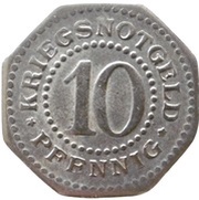 10 Pfennig - Schwarzburg-Sondershausen, Germany, 1918 reverse image