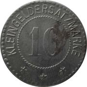 10 Pfennig - Arnstadt, Germany,  reverse image