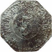 5 Pfennig - Cosel Feldmühle, Germany,  reverse image