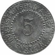 5 Pfennig - Frankenstein obverse image