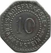 10 Pfennig - Frankenstein obverse image