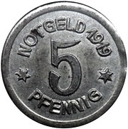 5 Pfennig - Greiffenberg, Germany, 1919 reverse image