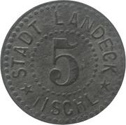 5 Pfennig - Landeck obverse image