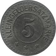 5 Pfennig - Landeck, Germany, 1919-1920 reverse image