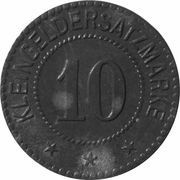 10 Pfennig - Landeck, Germany, 1919-1920 reverse image