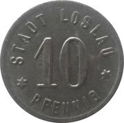 10 Pfennig - Loslau obverse image