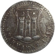 10 Pfennig - Münsterberg, Germany, 1918 reverse image