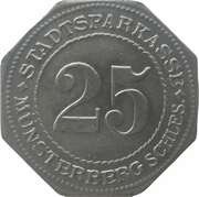 25 Pfennig - Münsterberg obverse image