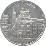 50 Pfennig - Neisse Alte Wage, Germany, 1921 reverse image