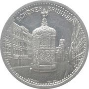 50 Pfennig - Neisse Schöner Brunnen, Germany, 1921 reverse image