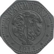 5 Pfennig - Neumarkt Schlesien, Germany, 1917 reverse image