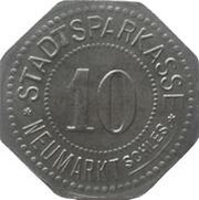 10 Pfennig - Neumarkt Schlesien obverse image