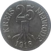 25 Pfennig - Neurode obverse image