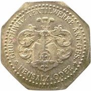 10 Pfennig - Neusalz a. Oder Gruschwitz Textilwerke Akt. Ges. obverse image