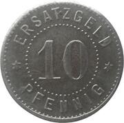 10 pfennig - Neusalz a.Oder, Germany, 1918 reverse image