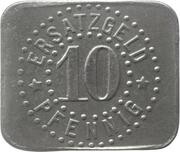 10 Pfennig - Neusalz a. Oder, Germany, 1920 reverse image