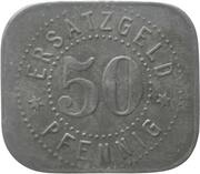 50 Pfennig - Neusalz a. Oder, Germany, 1918 reverse image