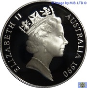 10 Dollars - Elizabeth II 3rd Portrait - Western Australia obverse image