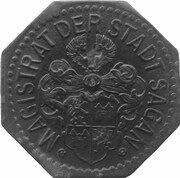 5 Pfennig - Sagan obverse image