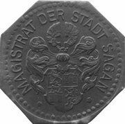 50 Pfennig - Sagan obverse image
