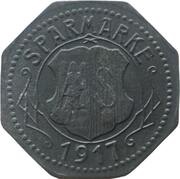 10 Pfennig - Strehlen, Germany, 1917 reverse image