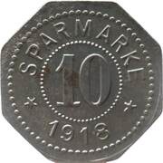 10 Pfennig - Wohlau, Germany, 1918 reverse image