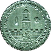 50 Pfennig - Altenburg, Germany, 1920 reverse image