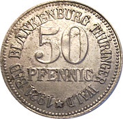 50 Pfennig - Bad Blankenburg obverse image