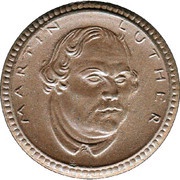 1 Mark - Eisenach, Germany, 1921 reverse image