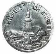 50 Pfennig - Frankenhausen, Germany, 1921 reverse image