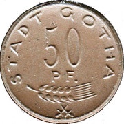 50 Pfennig - Gotha obverse image