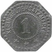 1 Pfennig - Ruhla Thiel and Schuchardt, Germany,  reverse image