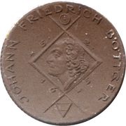 1 Mark - Schleiz, Germany, 1922 reverse image