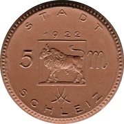 5 Mark - Schleiz obverse image