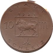 10 Mark - Schleiz obverse image